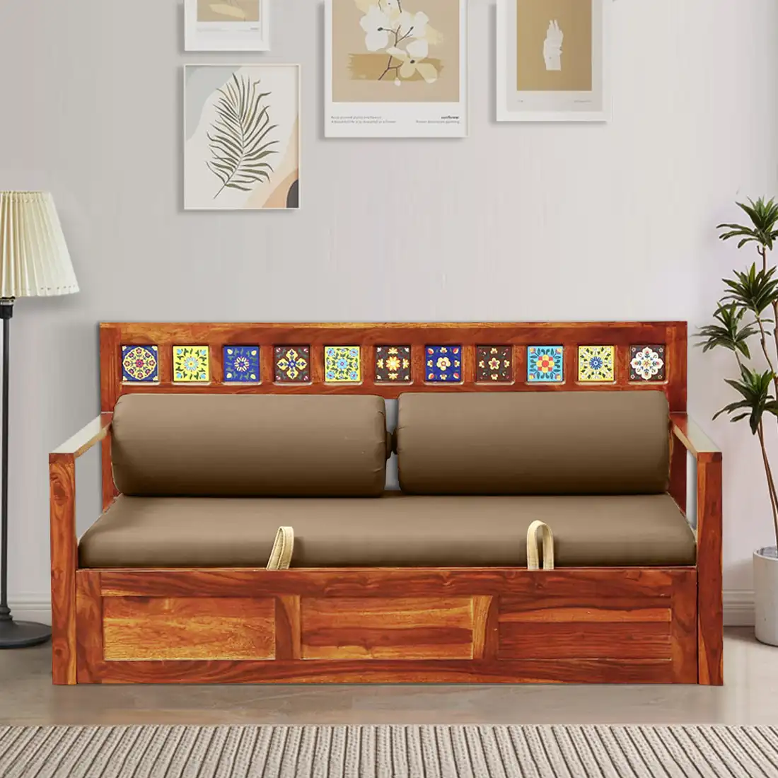 Regular sofa cum bed